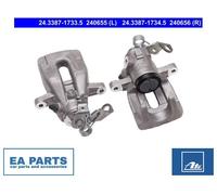 1x Brake Caliper for PEUGEOT 2008 207 208 ATE 24.3387-1733.5
