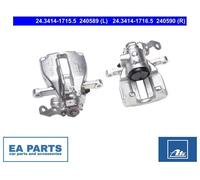 1x Brake Caliper for PEUGEOT EXPERT ATE 24.3414-1716.5