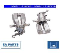 1x Brake Caliper for SKODA SUPERB ATE 24.3417-1711.5