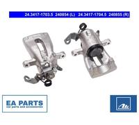1x Brake Caliper for VAUXHALL ZAFIRA ATE 24.3417-1704.5