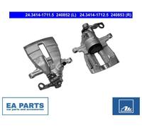 1x Brake Caliper for VW CALIFORNIA T5 Camper ATE 24.3414-1712.5
