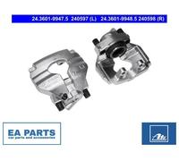 1x Brake Caliper for VW CALIFORNIA T6 Camper CARAVELLE ATE 24.3601-9947.5