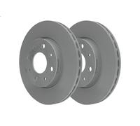 1X Brake disc ATE 24.0120-0184.1 for FIAT PANDA (169_) 1.3 2006-2013