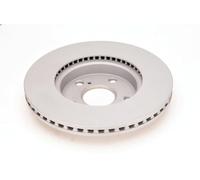 1X Brake disc ATE 24.0122-0256.1 for TOYOTA AURIS (_E15_) 1.4 2007-2012