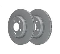 2x Brake disc Vented 24.0122-0302.1 ATE for MERCEDES-BENZ C-CLASS C-CLASS Coupe