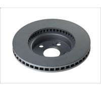 1X Brake disc ATE 24.0125-0196.1 for PRIUS (_W3_) 1.8 2008-2016