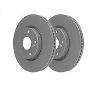 1X Brake disc ATE 24.0125-0216.1 for HONDA CIVIC IX (FK) 1.6 2013-2016