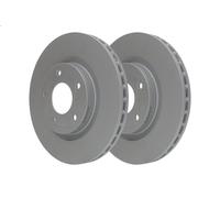 2x Brake disc Vented 24.0126-0170.1 ATE for MITSUBISHI CHRYSLER JEEP PEUGEOT