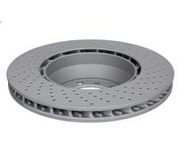 1X Brake disc ATE 24.0128-0197.1 PORSCHE 911 (991) 3 2015-2019