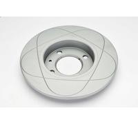 1X Brake disc ATE 24.0312-0106.1 for VW GOLF I (17) 1.1 1974-1983