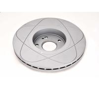 1X Brake disc ATE 24.0326-0123.1 RENAULT LAGUNA II (BG0/1_) 2 2005-2006