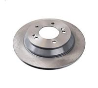 Pair of Blue Print Rear Solid Brake Discs for Hyundai Kona Kia Carens Kia Soul