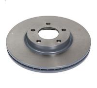 Blue Print Pair of Internally Vented Painted Brake Disc Rotor ADM54382 FRONT