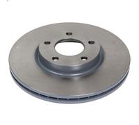 Blue Print Pair of Internally Vented Painted Brake Disc Rotor ADM54382 FRONT