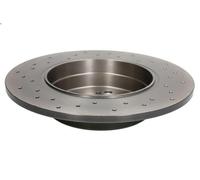 1X Brake disc BREMBO 08.7211.2X MERCEDES-BENZ CLK (C209) 3 2005-2009