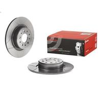 2x Brake disc solid 08.7861.75 BREMBO for ALFA ROMEO 156 GT 156 Sportwagon 147