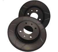 Brembo Rear Brake Disc Set 08.9163.75 2x Slotted 259mm Fits MINI
