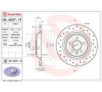 Brake Disc VOLVO S60 II T3 08.A537.1X