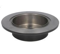 2x Brake disc solid 08.A605.11 BREMBO for SUBARU OUTBACK LEGACY IV