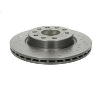BREMBO Brake disc perforated/vented 09.9167.1X Brake rotor,Brake discs VW,AUDI,SKODA,Golf V Schrägheck (1K1),Golf VII Schrägheck (5G1, BQ1, BE1, BE2)