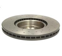 2x BREMBO 09.A427.1X Brake Disc Front Vented Coated For Ford Land Rover Volvo