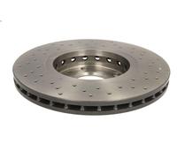 1X Brake disc BREMBO 09.A727.1X DACIA DUSTER (HS_) 1.5 2010-2018