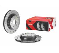 1X Brake disc BREMBO 09.A760.1X MERCEDES-BENZ C-CLASS (W204) 3 2007-2014
