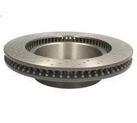 1X Brake disc BREMBO 09.A966.1X for TOYOTA LAND CRUISER 200 (_J2_) 4.6 2012-