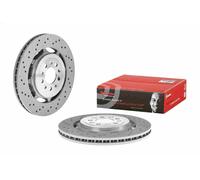 Brembo Prime Line Dual Cast Vented Two-Piece Brake Disc - Drilled - 09.C506.33
