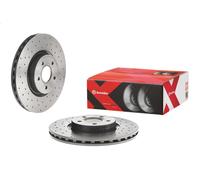 1X Brake disc BREMBO 09.C542.1X FORD FOCUS III 2 2014-2017