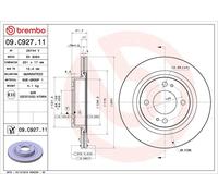 BREMBO 09.C927.11 Brake disc