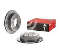 Brembo Brake Disc 09.D618.11 - Vented UV-Coated Rear - Single - Fits Land Cruiser 200, Lexus LX