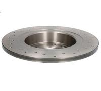 2x Brake disc solid 08.9511.1X BREMBO for CADILLAC SAAB OPEL