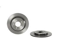 2x Brake Discs Pair Solid Rear 302mm 08.D430.11 Brembo Set 58411D3700 58411D7700