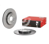 1X Brake disc BREMBO 8.N249.21 for VW ROUTAN 4 2008-2010