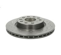 BREMBO Brake disc perforated/vented 09.9167.1X Brake rotor,Brake discs VW,AUDI,SKODA,Golf V Schrägheck (1K1),Golf VII Schrägheck (5G1, BQ1, BE1, BE2)