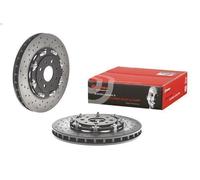 Front Brake Disc Fits Fiat 500 / 595 / 695 500C / 595C / 695C BREMBO