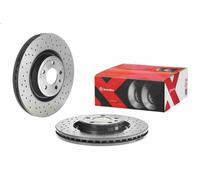 BREMBO 09.B970.1X Brake Disc Front Internally Vented Braking Fits Audi Porsche