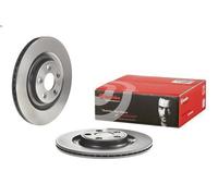Brembo Brake Disc 09.D061.11 Internally Vented - 2x - Fits Jaguar XJ & F-Type Coupe