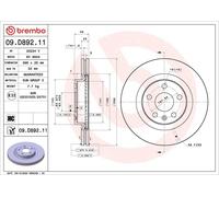 1X Brake disc BREMBO 09.D892.11 for VOLVO XC40 (536) 2 2018-2021