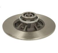 Delphi BG9114RS Brake Disc Rear 238mm Outer Diameter Fits Renault Clio Megane