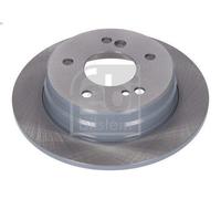 1X Brake disc FEBI 08138 for MERCEDES-BENZ 190 (W201) 2 1982-1993