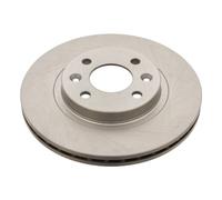 1X Brake disc FEBI 09073 for DACIA SANDERO 1 2011-2012