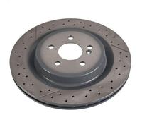 FEBI Bilstein Brake Disc 107722 - Rear Vented 330mm - Fits Mercedes A-Class/CLA45 AMG/SLK - Pair