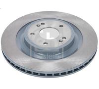 1X Brake disc FEBI 19689 for KIA SORENTO IV (MQ4, MQ4A) 2.2 2020-