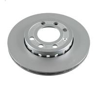 2x Brake disc Front Axle Externally Vented 21580 FEBI BILSTEIN for VW AUDI