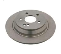 2x Brake Discs Pair Solid fits MERCEDES VITO W639 2.2D Rear 2003 on 296mm Set