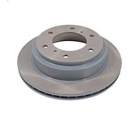 2x Brake Discs Pair Vented fits MITSUBISHI SHOGUN Mk2 3.2D Rear 00 to 07 4M41