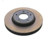 2x Brake Discs Pair Vented Front 296mm 31425 Febi Set 4801850 4808848 020955857