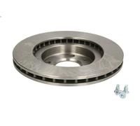 Bosch BD2146 Brake Disc Set - 258 mm Vented High-Carbon Discs - Front Axle - ECE-R90 Certified - Improved Cooling, Reduced Brake Fade, Corrosion Protection - 1 Set of 2 Discs